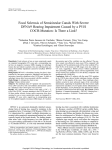 Focal Sclerosis of Semicircular Canals With Severe DFNA9 Hearing