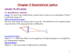 Chapter 5: Geometrical Optics