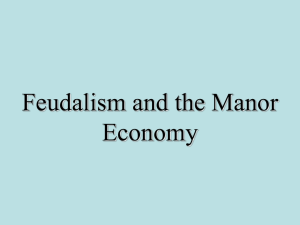 Feudalism - Chenango Forks Central School District