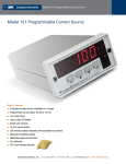 Model 121 Programmable Current Source