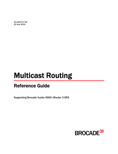 Multicast Routing Reference Guide, v3