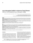 Lupus Anticoagulant Positivity in Autoimmune Thyroid Diseases