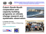 South-South Cooperation and Capacity