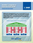 Headline Fungicide Plant Health Technical Information Bulletin