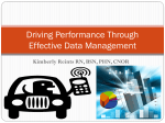 Driving Performance Through Effective Data Management