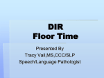 Intro to Floortime - Let`s Talk Speech and Language