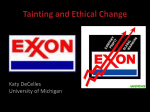 Tainting and Ethical Change