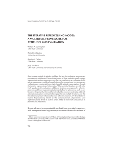 the iterative reprocessing model