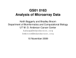 Lecture 21: Gene Set Enrichment Analysis