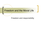 Freedom and the Moral Life _chap_ 3
