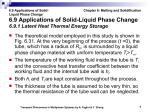 Applications of Solid-Liquid Phase Change - Thermal
