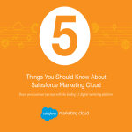 Things You Should Know About Salesforce Marketing Cloud