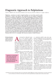 Diagnostic Approach to Palpitations