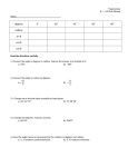 Precalculus Quiz 5-1 to 5-3