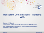 Transplant Complications - including VOD
