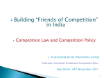 Competition Law and Competition Policy