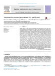 Transformation invariant local element size specification