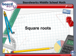 Square roots