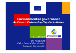 Environmental governance: An Eastern Partnership Flagship initiative.