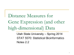 Distance Measures - USU Math/Stat