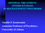 OPTIMAL TREATMENT INTERVENTIONS IN RECENT