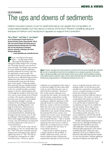 The ups and downs of sediments