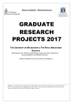 2017 Research Project Booklet