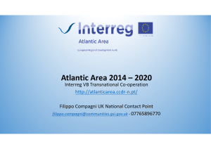 Atlantic Area 2014 – 2020