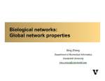 Biological networks: Global network properties