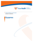 Dyspnea - Fraser Health