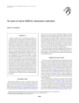 Ten years of marine CSEM for hydrocarbon exploration