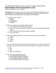 Biol120 Mock Final Examination (v2.0)