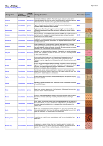 NGA Lithology Code Table with Symbols - 2015-05-27