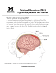 Subdural Hematoma (SDH) - University of Michigan