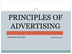 principles of advertising - Juvinal [ mr.Juvs Arceno ] Villame
