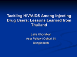 Tackling HIV/AIDS Among Injecting Drug Users: Lessons Learned