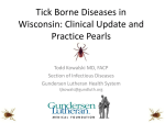Tick Borne Diseases in Wisconsin: Clinical Update and Practice Pearls