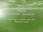 Parthia - Mr. Williams