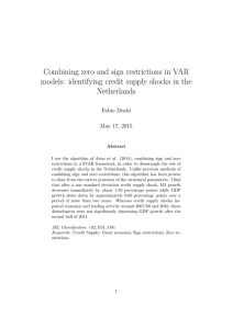 Combining zero and sign restrictions in VAR models: identifying