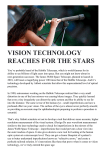 vision technology reaches for the stars