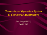 Server-based Operation System
