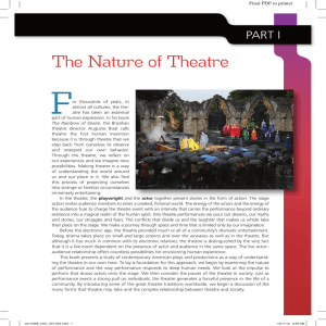 The Nature of Theatre