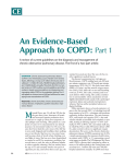 An Evidence-Based Approach to COPD