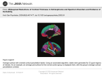 Widespread Reductions of Cortical Thickness in