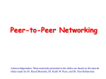 Peer-to-Peer Networking