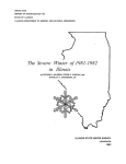 The Severe Winter of 1981-1982 in Illinois