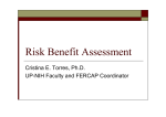 Risk Benefit Assessment