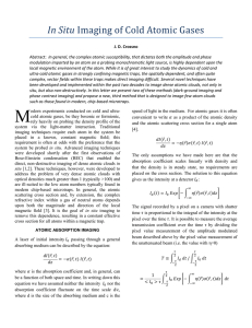 In Situ Imaging of Cold Atomic Gases