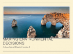 making environmental decisions