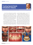 Treating Special Needs Orthodontic Patients